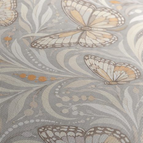 TABLEAU SUR TOILE – DÉLICATS PAPILLONS EN ARABESQUE - TABLEAUX PAPILLONS - TABLEAUX