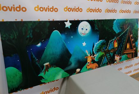 SLIKA PRAVLJIČNI GOZD - OTROŠKE SLIKE - SLIKE