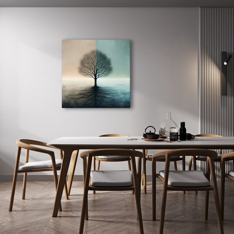 WANDBILD BAUM DES LEBENS BALANCE - BILDER BÄUME DES LEBENS - BILDER