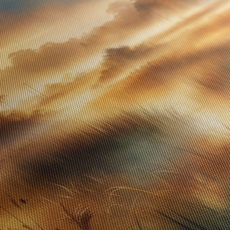 OBRAZ MLHA V RÁKOSÍ - OBRAZY VÝCHOD A ZÁPAD SLUNCE - OBRAZY