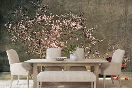 FOTOTAPETA PODZIMNÍ ZÁTIŠÍ - TAPETY KVĚTINY - TAPETY