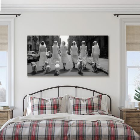 OBRAZ ELEGANTNÍ PROCHÁZKA MĚSTEM - OBRAZY ŽENY - OBRAZY
