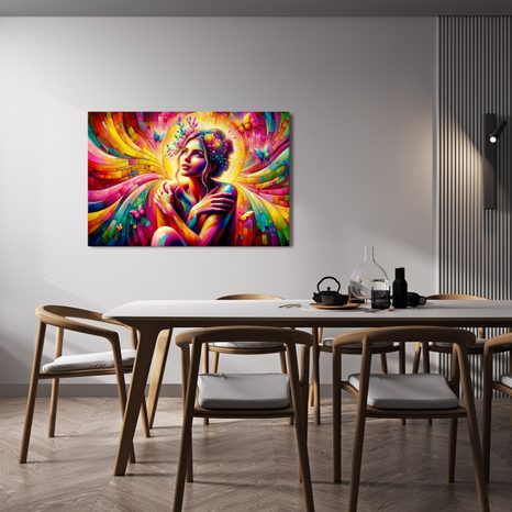 OBRAZ KOUZELNÁ ŽENA S MOTÝLY - OBRAZY ŽENY - OBRAZY