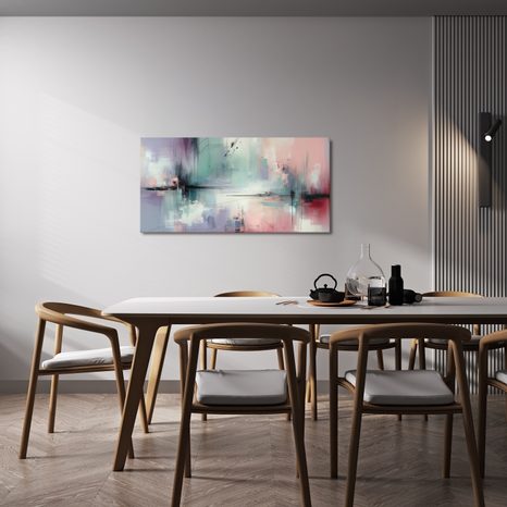 WANDBILD MODERNE FARBKOMPOSITION - ABSTRAKTE BILDER - BILDER