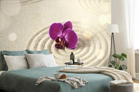 TAPETA PÍSEČNÁ ZEN ZAHRADA - TAPETY FENG SHUI - TAPETY