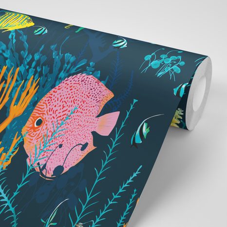 SAMOLEPÍCÍ TAPETA PODMOŘSKÝ SVĚT - SAMOLEPÍCÍ TAPETY - TAPETY