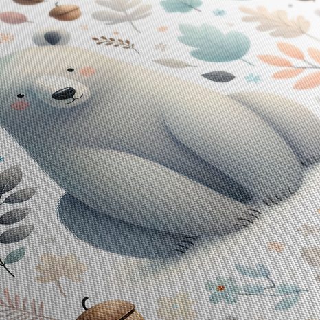 WANDBILD WALDTIERE FÜR KINDER - KINDERBILDER TIERE - BILDER