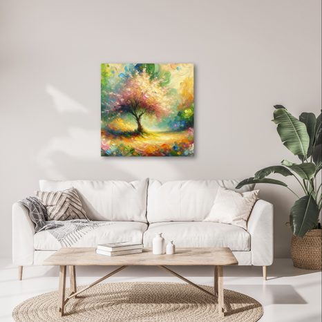 OBRAZ MALEBNÝ PODZIMNÍ STROM ŽIVOTA - OBRAZY STROMY ŽIVOTA - OBRAZY