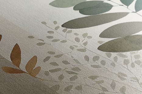 STAMPA SU TELA – PIANTINE BOHÉMIEN - QUADRI ALBERI E FOGLIE - STAMPE E QUADRI