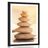 POSTER WITH MOUNT STABLE STONE PYRAMID - FENG SHUI - POSTERS