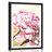 POSTER MIT PASSEPARTOUT ELEGANTE NELKE - BLUMEN - POSTER