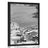 POSTER BEAUTIFUL COAST OF ITALY IN BLACK AND WHITE - BLACK AND WHITE - POSTERS