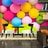 Photo wallpaper colourful balls