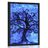 POSTER TREE OF LIFE ON A BLUE BACKGROUND - FENG SHUI - POSTERS