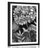 POSTER WITH MOUNT BEAUTIFUL FLOWERS IN BLACK AND WHITE - BLACK AND WHITE - POSTERS