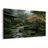 TABLEAU SUR TOILE – JARDIN JAPONAIS DANS LA BRUME - TABLEAUX FORÊT - TABLEAUX