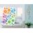 DECORATIVE WALL STICKERS COLORED CIRCLES - STICKERS