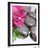 POSTER WITH MOUNT BLOOMING ORCHID AND WELLNESS STONES - FENG SHUI - POSTERS
