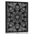 POSTER HYPNOTIC MANDALA IN BLACK AND WHITE - BLACK AND WHITE - POSTERS