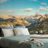 SELF ADHESIVE WALL MURAL VIEW OF THE MOUNTAINS - SELF-ADHESIVE WALLPAPERS - WALLPAPERS
