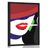 POSTER FRAU MIT HUT IM POP-ART-STIL - POP-ART - POSTER