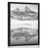 POSTER SNOWY LANDSCAPE IN THE ALPS IN BLACK AND WHITE - BLACK AND WHITE - POSTERS