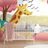 SELF ADHESIVE WALLPAPER GIRAFFES BY THE POND - SELF-ADHESIVE WALLPAPERS - WALLPAPERS