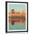 POSTER WITH MOUNT CHARMING NEW YORK CITY REFLECTED IN THE WATER - CITIES - POSTERS