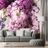 WALL MURAL LILACS IN A FLOWERPOT - WALLPAPERS FLOWERS - WALLPAPERS