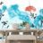 Selbstklebende Tapete Gemälde des japanischen Himmels