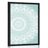 IMPRESSION SUR TOILE MANDALA DE L'HARMONIE SUR FOND BLEU - FENG SHUI - AFFICHES