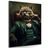 CANVAS PRINT ANIMAL GANGSTER CAT - PICTURES OF ANIMAL GANGSTERS - PICTURES