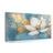 TABLEAU SUR TOILE – FLEUR BLANCHE AUX FEUILLES DORÉES - TABLEAUX - 🔥 VENTE TOTALE