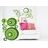 DECORATIVE WALL STICKERS GREEN CIRCLES - STICKERS