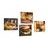 CANVAS PRINT SET CULINARY ART - SET OF PICTURES - PICTURES