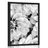 AFFICHE FLEURS DE DAHLIA EN NOIR ET BLANC - NOIR ET BLANC - AFFICHES