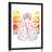 POSTER MIT PASSEPARTOUT HINDUISTISCHER GANESHA - FENG SHUI - POSTER