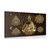 WANDBILD GOLDENER BUDDHA - BILDER MIT FENG SHUI-MOTIVEN - BILDER