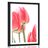 Plagát s paspartou červené poľné tulipány
