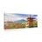 CANVAS PRINT VIEW OF CHUREITO PAGODA AND MOUNT FUJI - PICTURES OF NATURE AND LANDSCAPE - PICTURES