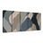 TABLEAU EN 5 PARTIES – VAGUES ABSTRAITES AUX TONS TERREUX - IMAGES FORMES ABSTRAITES - TABLEAUX