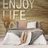 PAPIER PEINT – AVEC CITATION - ENJOY LIFE TODAY - PAPIERS PEINTS - 🔥 VENTE TOTALE