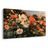 TABLEAU SUR TOILE – PRAIRIE FLEURIE AUX TONS CHAUDS - TABLEAUX DE FLEURS - TABLEAUX