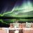 WALL MURAL NORTHERN LIGHTS - WALLPAPERS SPACE AND STARS - WALLPAPERS