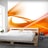 Photo wallpaper Orange abstraction