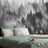 WALL MURAL FOREST IN A BLACK AND WHITE FOG - WALLPAPERS - 🔥 TOTAL SALE 🔥