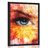 POSTER BLUE EYES WITH ABSTRACT ELEMENTS - PEOPLE - POSTERS