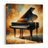 OBRAZ KONCERTNÍ KLAVÍR V TEPLE - OBRAZY IMITACE OLEJOMALBY - OBRAZY