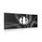 CANVAS PRINT ETHNIC LOVE IN BLACK AND WHITE - BLACK AND WHITE PICTURES - PICTURES