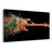 WANDBILD GITARRE IM BUNTEN WIRBEL - MUSIKBILDER - BILDER